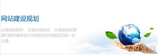 网站规划
